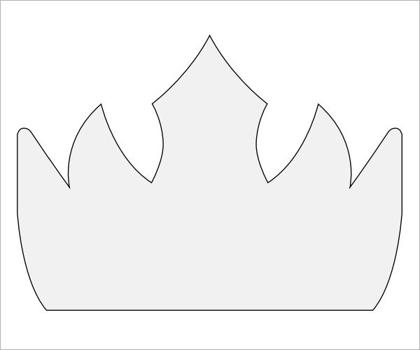 Prince Crown Template Printable