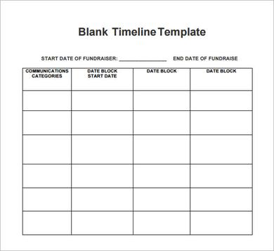 Chronological Timeline Template from images.sampletemplates.com