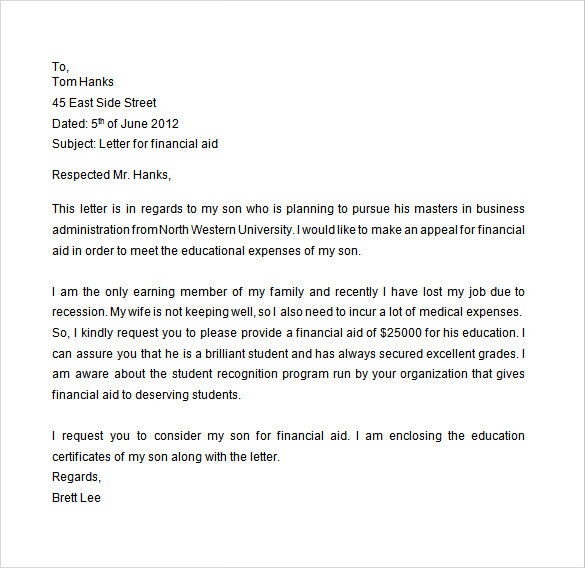 Sap Appeal Letter Template