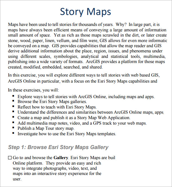 story map example