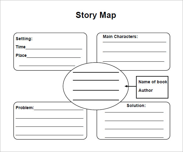 story map template printable