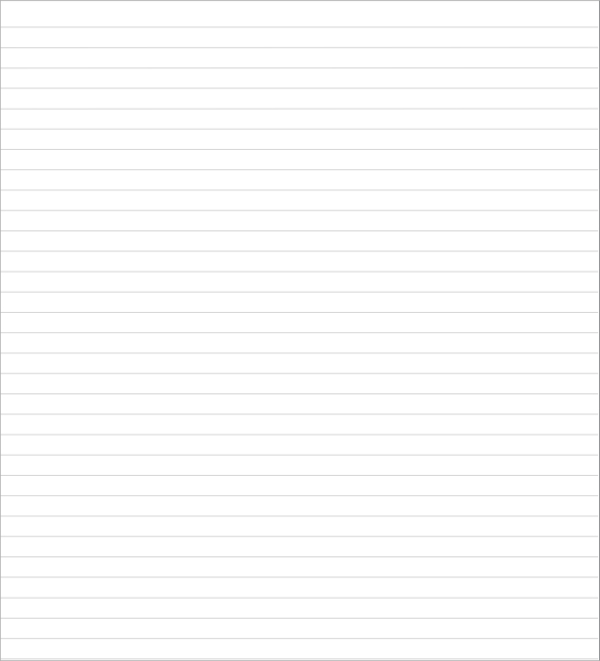 narrow-ruled-lined-paper-template
