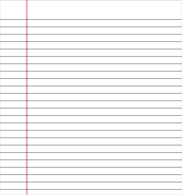 wide college ruled paper template1