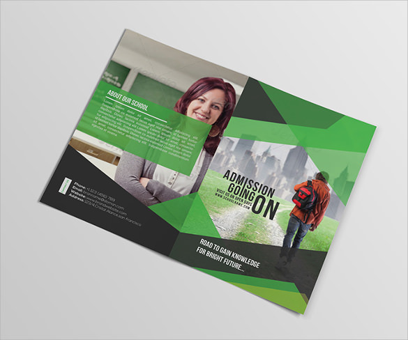 awesome school brochure template