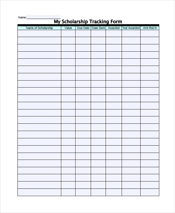 scholarship-tracker-template