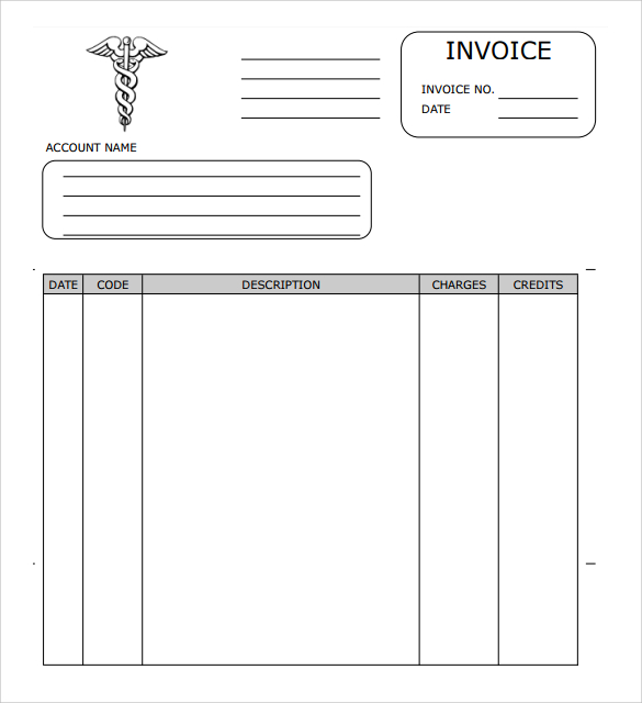 Sample Medical Invoice Template - 16+ Free Download in PDF 