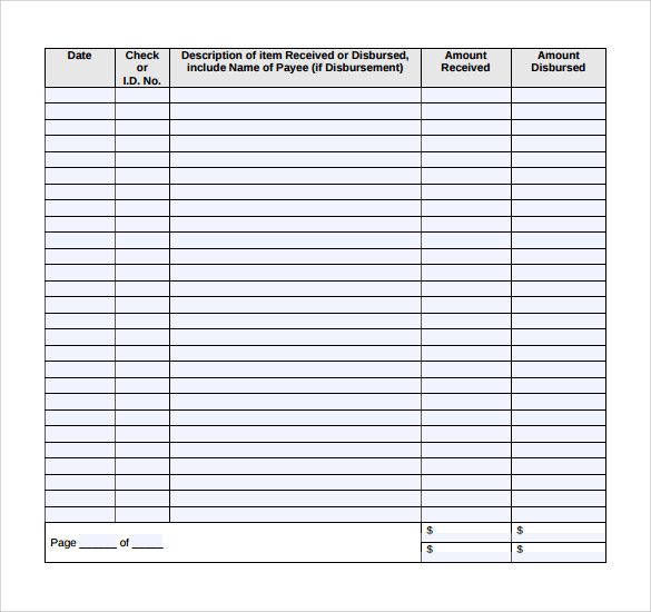 checks sample printable in Sample FREE 9  Templates Register PDF Check