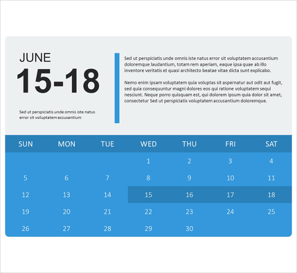 powerpoint calendar template