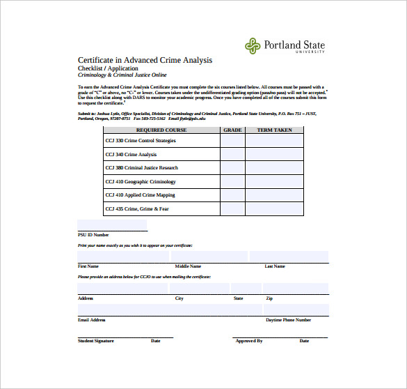 bcit crime and intelligence analysis certificate