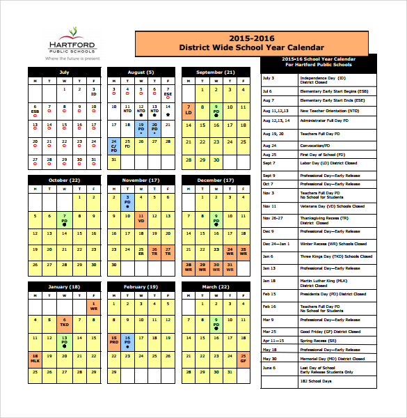 Sample Annual Calendar Template - 11+ Free Documents in PDF