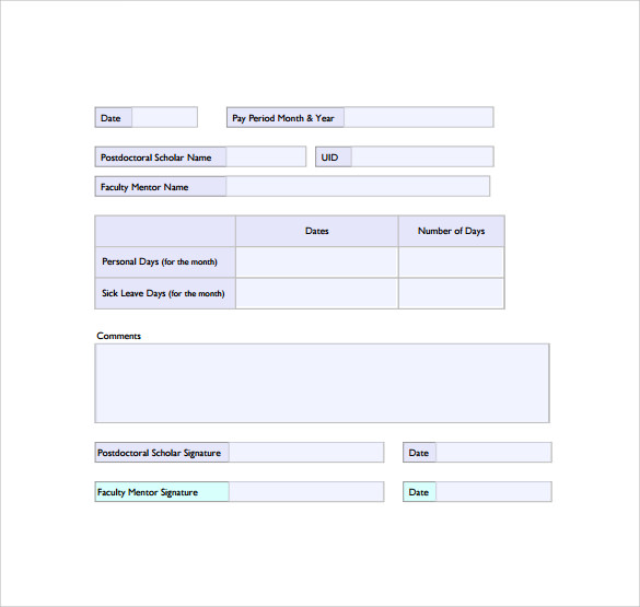 scholar monthly timesheet template