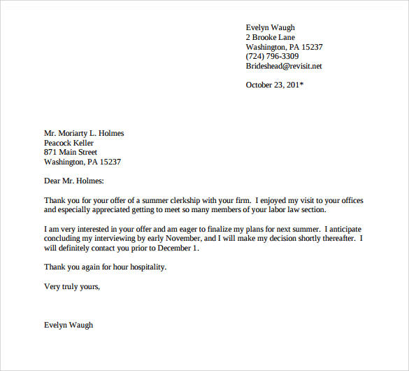 follow up letter after interview