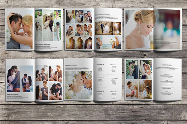 12 wedding brochures psd in design