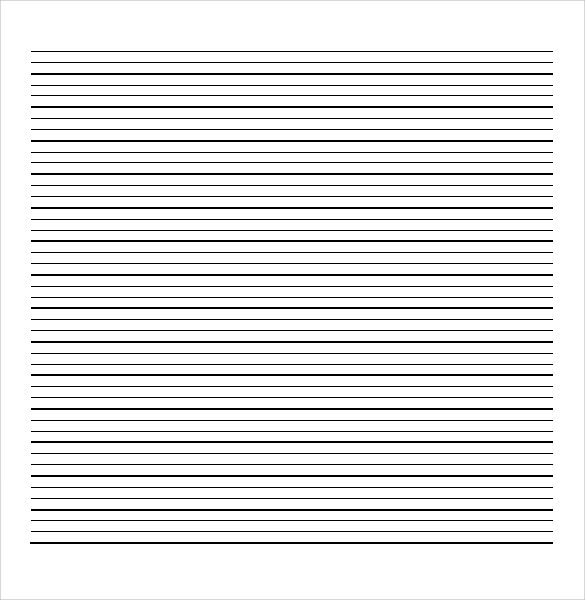 free printable college ruled paper