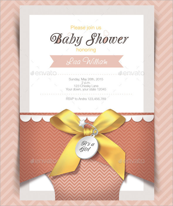 Baby Shower Email Invitations 6