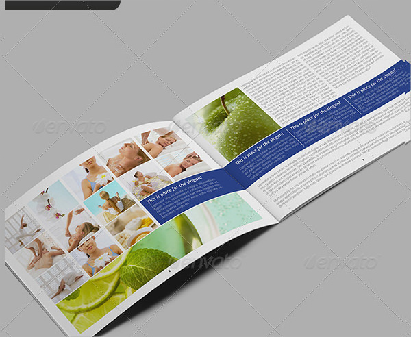 beauty spa brochure template