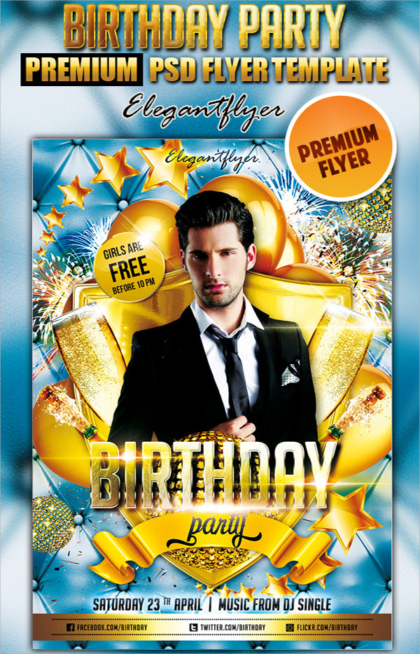 9 Amazing Sample Birthday Flyer Templates To Download Sample Templates