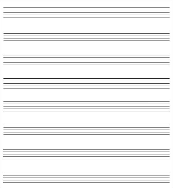 sheet music manuscript paper pdf