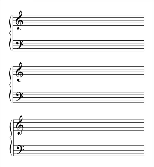 printable music manuscript paper for elementary