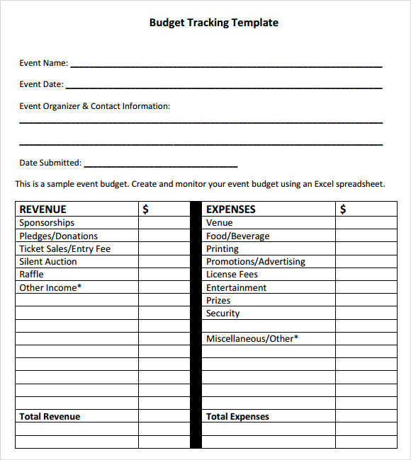 template for tracking daily expenses google docs