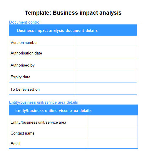 Analysis Template - Download Free Documents in PDF , Word , Excel