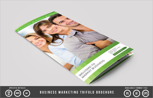 business marketing trifold brochure
