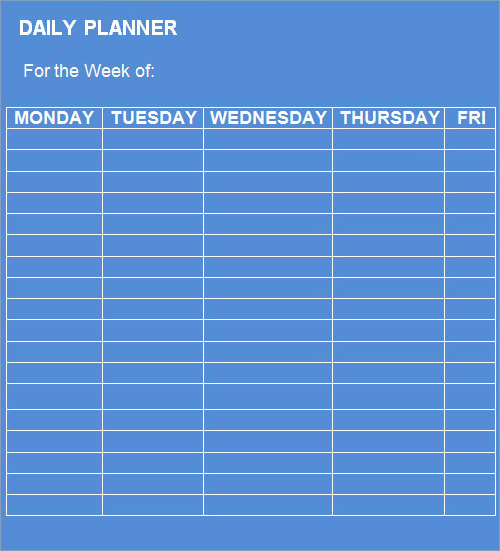 daily planner template1