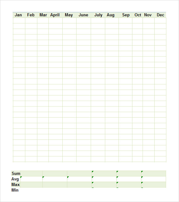 daily sales tracking template