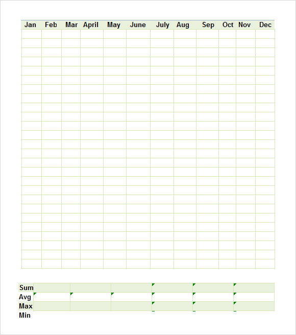 Daily Sales Tracker Template