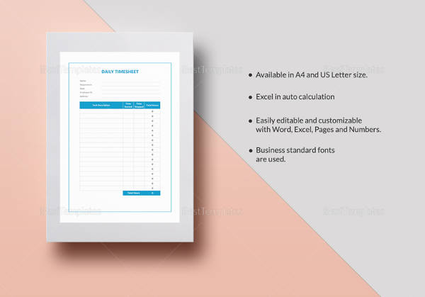 daily timesheet template2