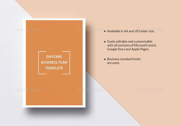 daycare business plan template