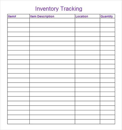 excel template inventory tracking download