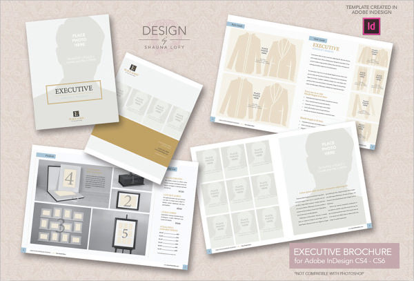 executive marketing brochure