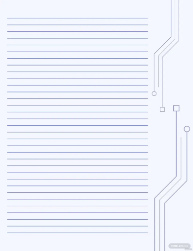 free digital notebook paper template