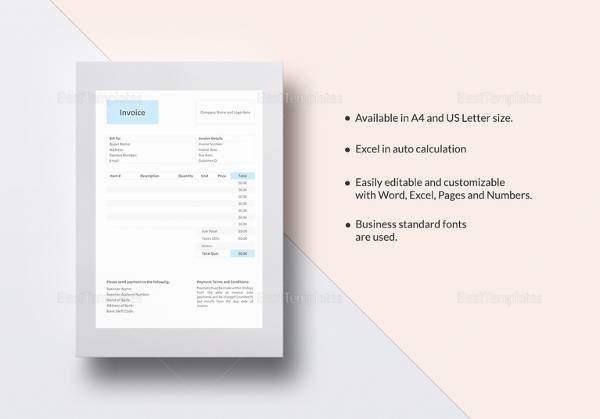 general invoice template