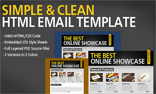 html email template