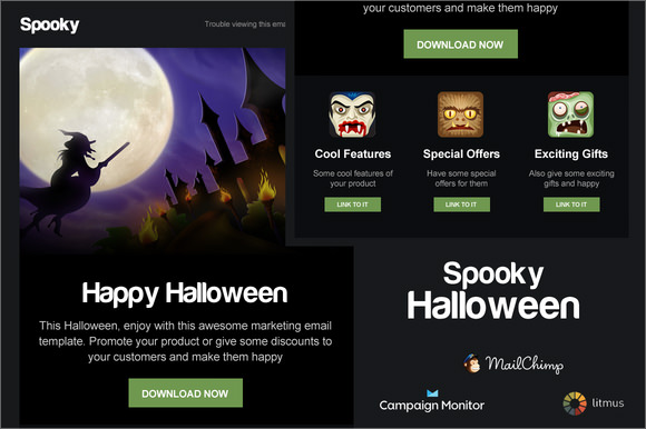 halloween responsive email template