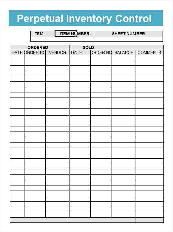 Excel Template For Inventory Control Sample Templates Riset