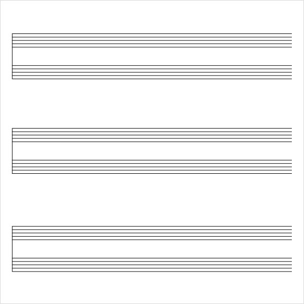 printable manuscript music paper