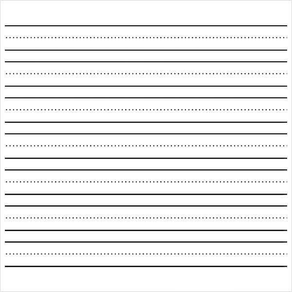 ruled paper template