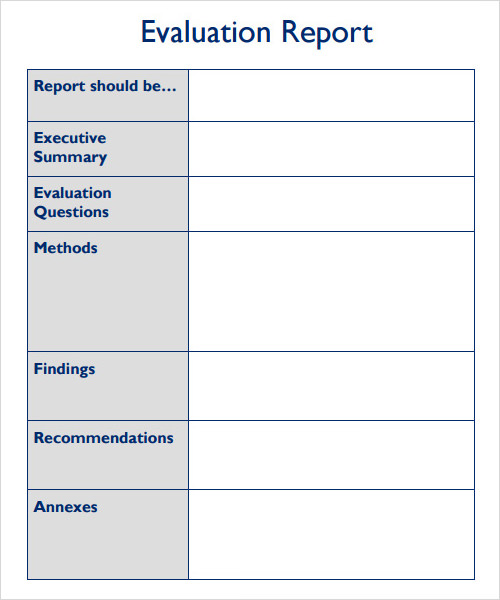 Project Analysis Report Template