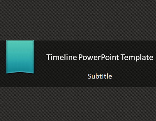 sample powerpoint timeline