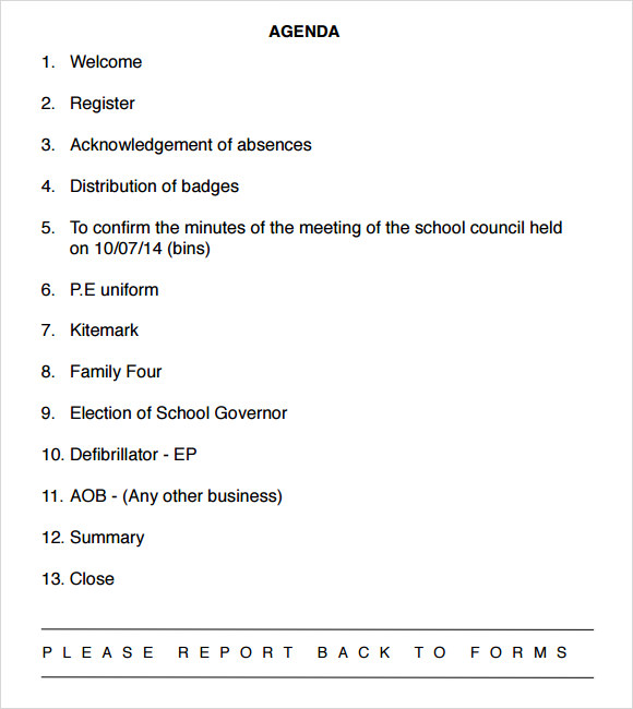 Sample Workshop Itinerary New Sample R