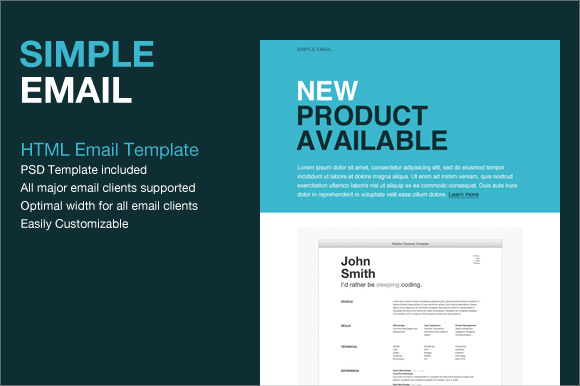 9 Sample HTML Emails Sample Templates