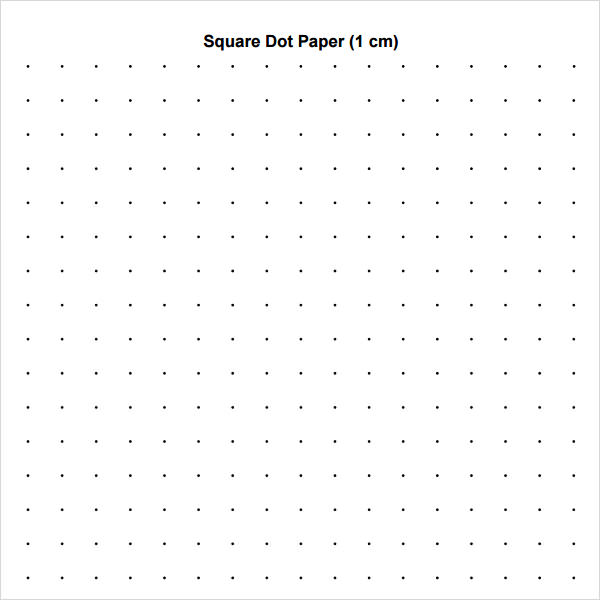 11 sample dot papers sample templates