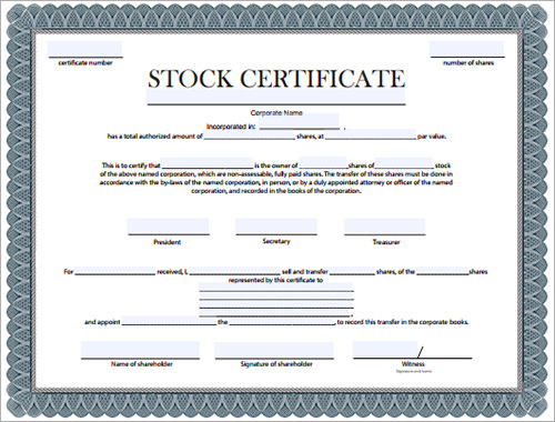 stock certificate1