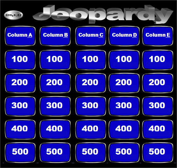 teen driving jeopardy powerpoint template