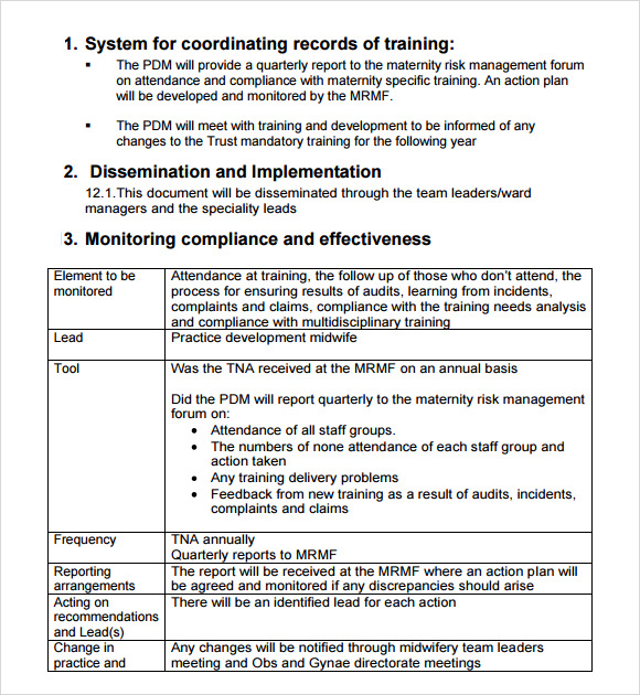 case study on training needs