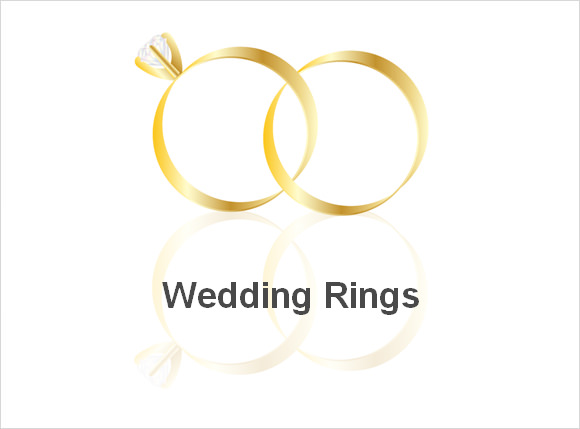 wedding rings powerpoint template