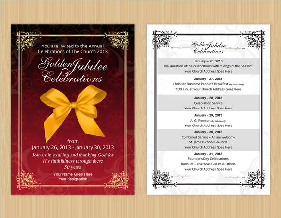 9 Event Invitations Sample Templates